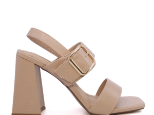 Sandale femei Solo Donna bej cu toc înalt 2547DS8531BE