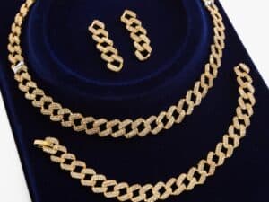 Set bijuterii Tezyk Auriu