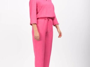 Bluza din vascoza LaDonna de culoare roz