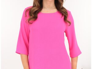 Bluza lejera uni fucsia