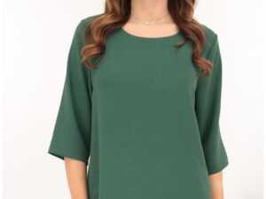 Bluza lejera uni verde-smarald
