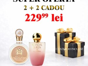 Pachet Lattafa Fakhar Woman+ Scandal Queen + 2 parfumuri cadou