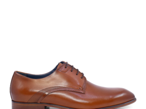 Pantofi derby bărbați Luca di Gioia cognac din piele 1797BP2026CO