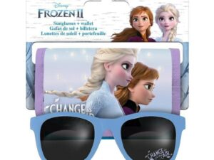 Set ochelari de soare si portmoneu - Frozen - albastru