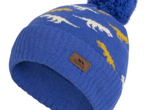 Caciula cu ciucure Dillan - Alb/Galben/Albastru