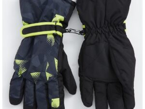 Manusi cu plasa - Negru/Galben pal