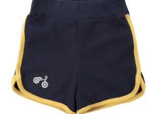 Pantaloni scurti sport -  - Bike - Bleumarin cu dunga Galbena - pentru baieti - Bleumarin - Bleumarin