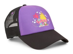 Sapca cu imprimeu cu desene si segment de plasa