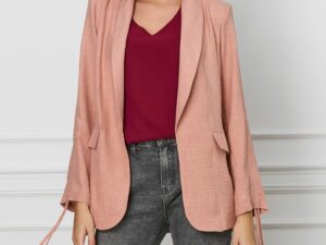 Sacou LaDonna roz pudrat lejer