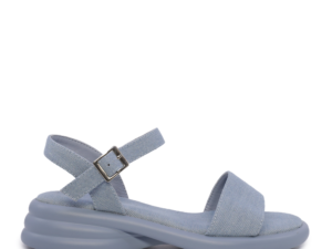 Sandale femei Solo Donna albastre din textil 2547DS8993JBL