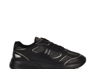 Sneakers bărbați Karl Lagerfeld Mesh Mix negridin piele și textil 2058BP53620N