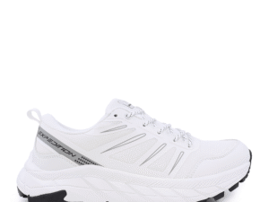 Sneakers bărbați Thezeus albi din sintetic și textil 3767BPS2303A