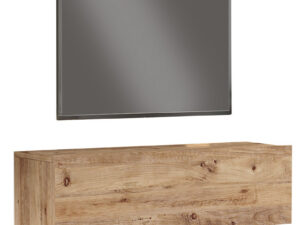 Comoda TV de perete Serit sonoma color 100x31x29 cm