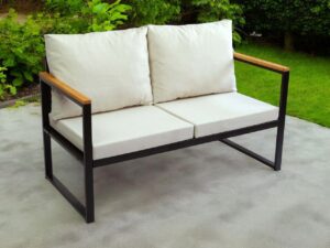 Canapea de gradina cu 2 locuri