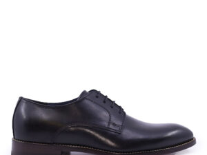Pantofi derby bărbați Luca di Gioia negri din piele 719BP3066N