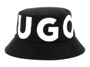 Palarie bucket reversibila cu logo - Bleumarin