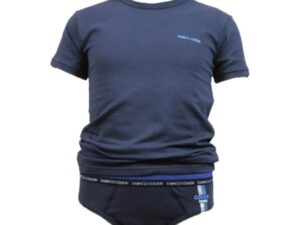 Set tricou si chiloti baieti  Ec4108 - Albastru