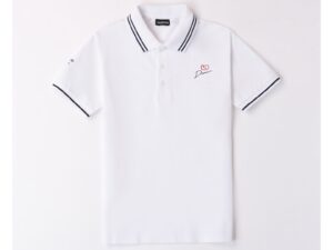 Tricou polo pentru baiat - . 0.8680 - Alb - Alb