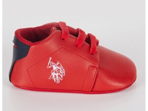 Botosei de piele ecologica - Rosu/Albastru ultramarin