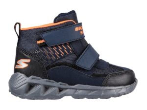 Ghete cu inchidere velcro Magna-Lights Frosty Fun- - Portocaliu/Bleumarin