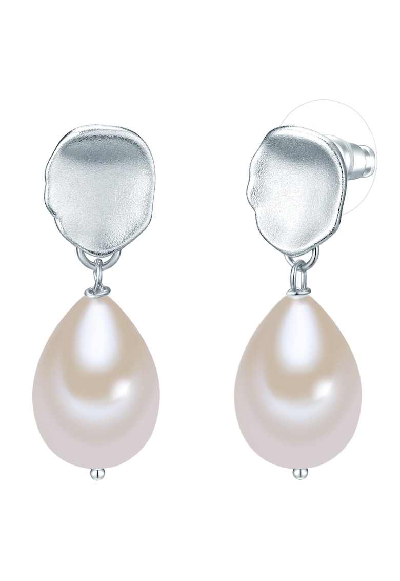 Reducere 86% - Cercei cu perle shell - Argintiu 1 Cercei cu perle shell - Argintiu