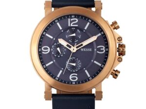 Ceas barbati  model WWG201204 - albastru - mecanism quartz - rezistenta la apa 5 ATM