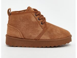 Ghete ciu captuseala pufoasa - Maro deschis