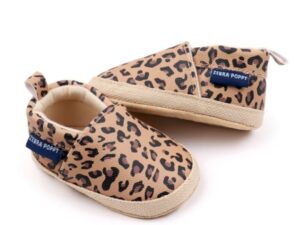 Balerini  Cu Imprimeu Leopard - Casual - Piele ecologica - Fete - Fara inchidere - Maro