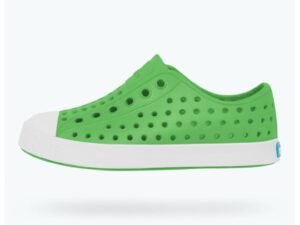 Tenisi uni cu perforatii - Verde electric