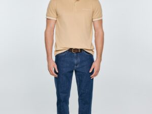 Tricou polo uni regular fit