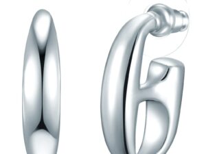 Cercei drop - Argintiu