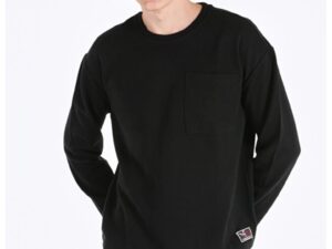 Tricou Cu Maneca Lunga De Barbati Negru Comfort Fit - Negru