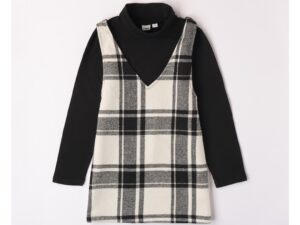 Sarafan si bluza pentru fete -  4.7906 - Negru/Alb
