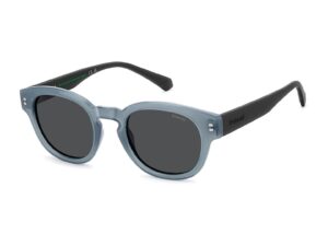 Ochelari de soare pantos polarizati - Negru/Gri cenusiu