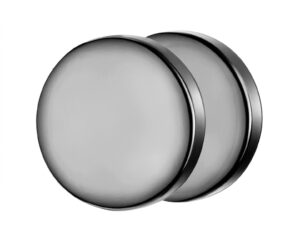 Cercel din otel inoxidabil - Diverse culori - Gri