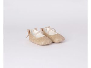Pantofi eleganti pentru bebe fetita - - Auriu