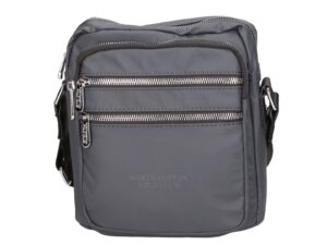 Geanta crossbody cu buzunare exterioare - Grey
