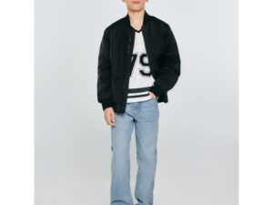 Jacheta bomber cu fermoar Lesedi