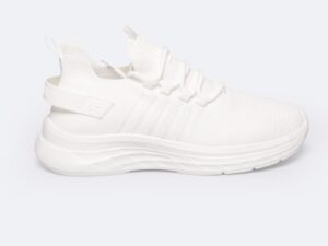 Tenisi slip-on cu detalii textile