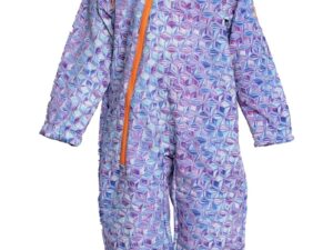 Salopeta impermeabila cu gluga Softshell - Lila