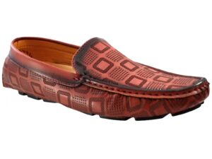 Mocasini pentru barbati FreeFresh - rosu-Bordeaux