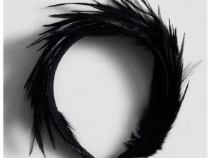 Bentita cu pene - Negru