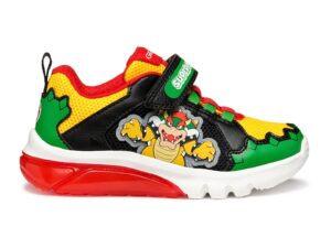 Pantofi sport cu velcro Light-Up - Galben/Negru stins/Verde aquamarin