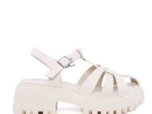 Sandale femei Luca di Gioia bej deschis din piele 1297DS1281BE