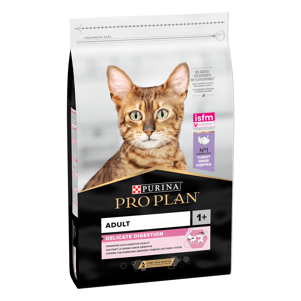 Reducere 19% - PURINA Pro Plan Delicate OptiDigest Adult, Curcan, hrană uscată pisici, sensibiltăți digestive, 10kg 1 PURINA Pro Plan Delicate OptiDigest Adult