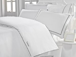Set Lenjerie de pat double din Satin