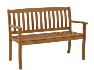 Banca cu 2 locuri Jerdu lemn Natural de salcâm 120x61x87 cm