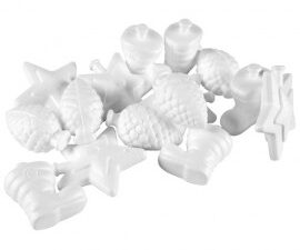 Set 15 figurine polistiren Craciun