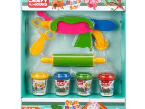 Set plastilina cu 6 piese de modelat