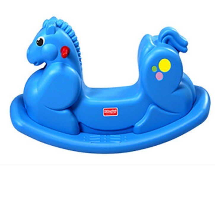 Reducere 47% - Balansoar calut Edu Play albastru 1 Balansoar calut Edu Play albastru